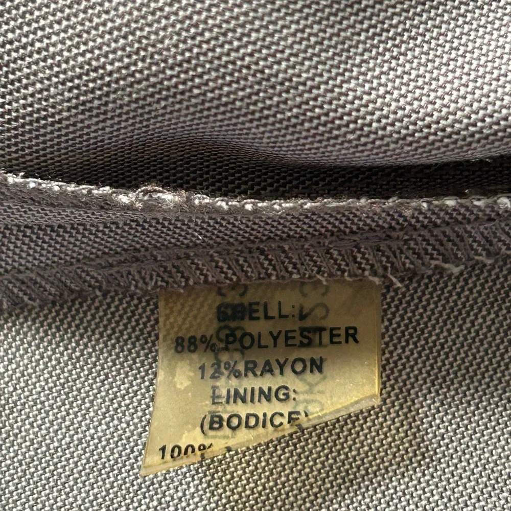 CALVIN KLEIN gray short sleeves pleated Dress SZ 16W NWT - Picture 6 of 11